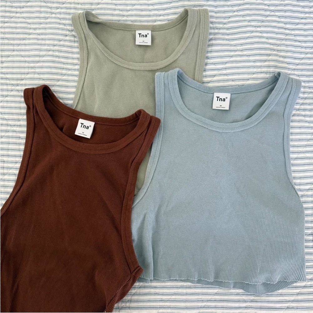 TNA Ribbed Tank BUNDLE